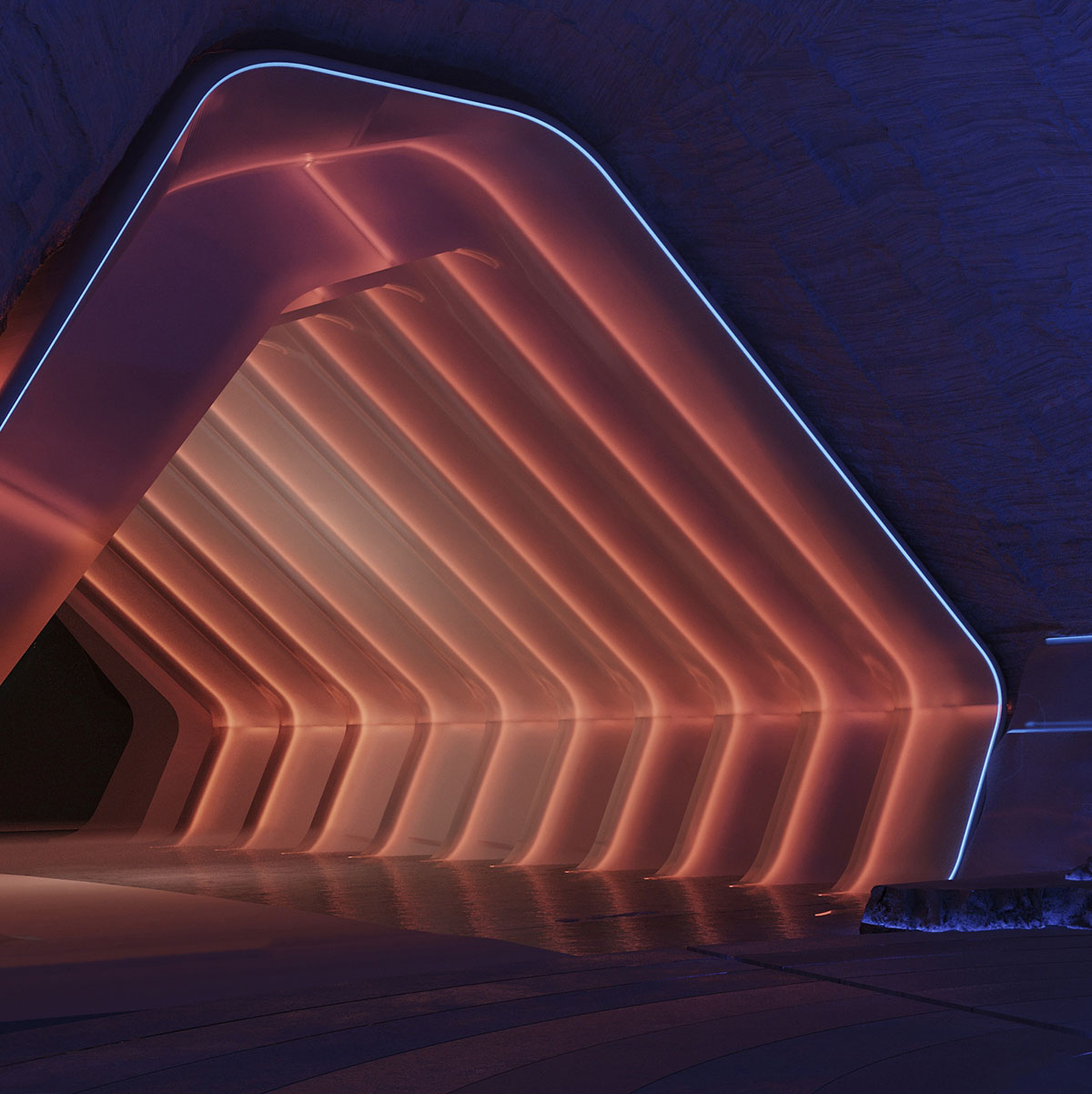 Makhno Studio designs bagel-shaped 3D printed conceptual settlement for Mars 