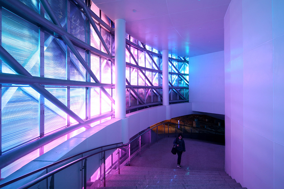 A Spiral Textile Center by Studio ATAH Adopts the Concept of Weaving