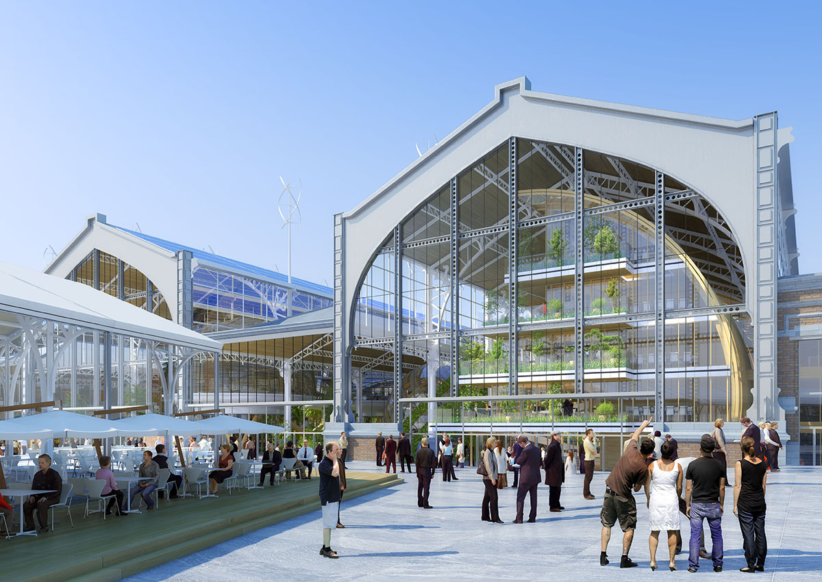 Vincent Callebaut Architectures proposes new mixed-use eco-neighborhood in Belgium