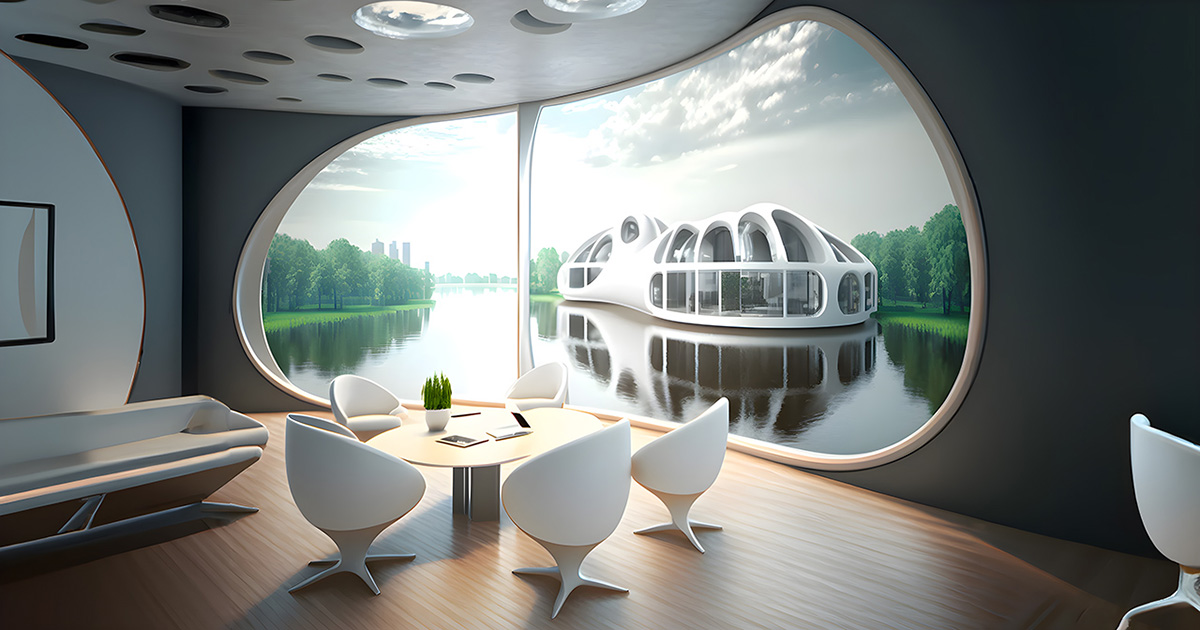 Luca Curci Architects and Tim Fu propose floating city featuring wavy and interconnected platforms