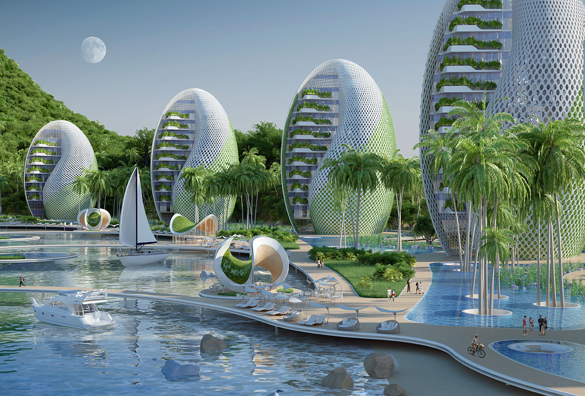 Vincent Callebaut proposes shell-shaped eco-resort preserving Philippines'  local urban ecology