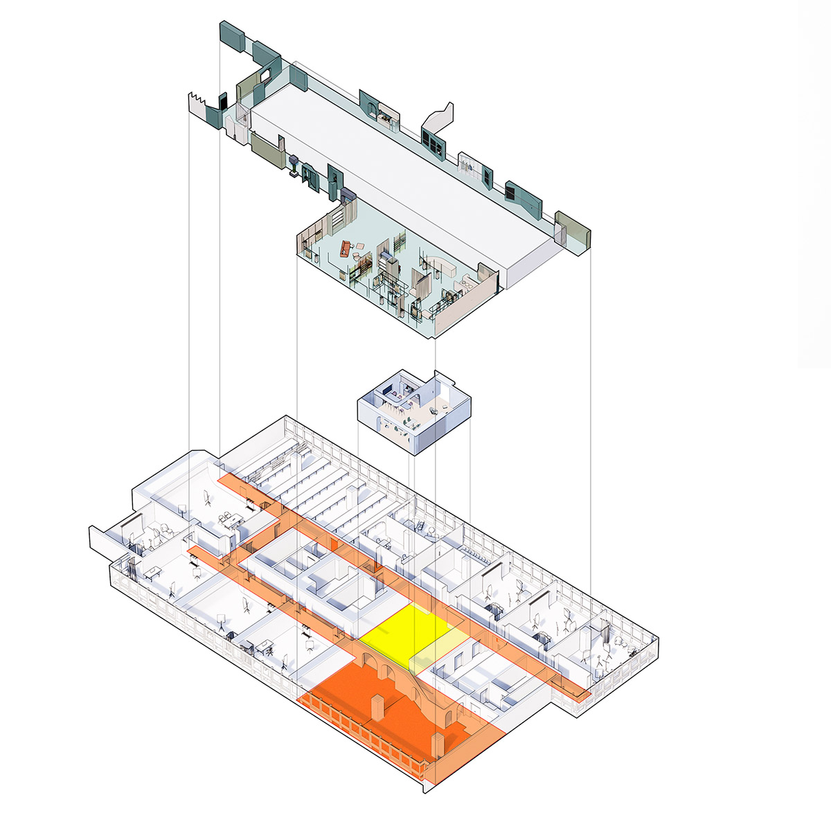 InDeco completes Ruhnn Culture Office with colorful spatial pattern in Hangzhou, China
