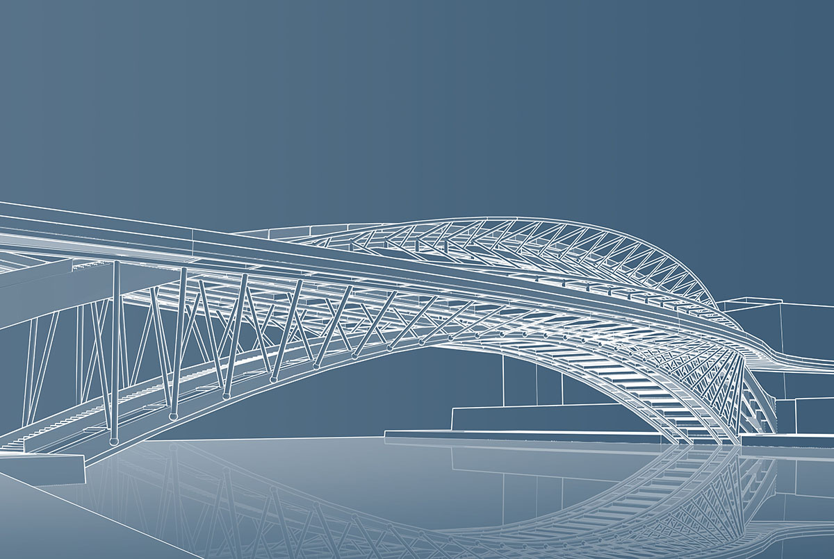 Vincent Callebaut Architectures reveals design for garden footbridge  bio-inspired by fish skeleton