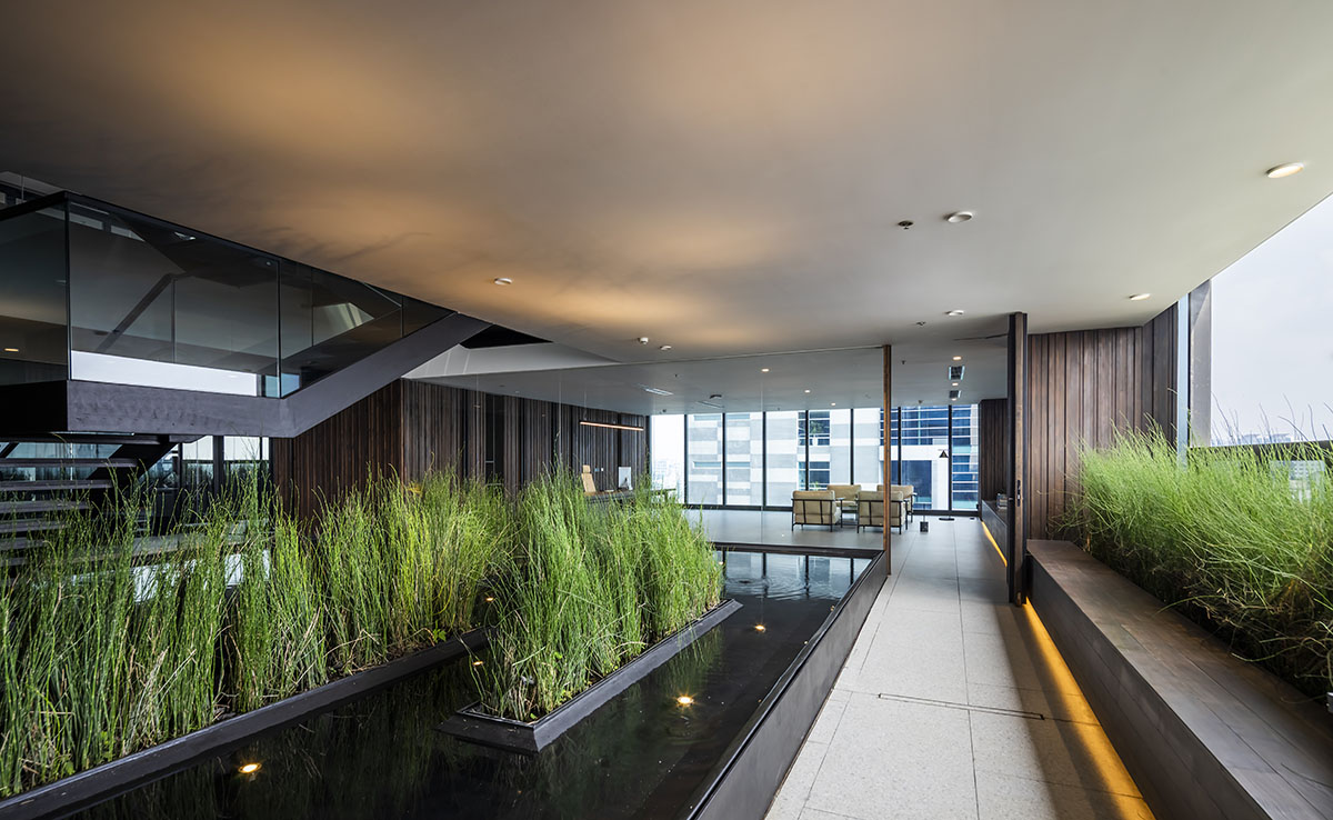 MIA Design Studio creates an outdoor garden for Mr.Green’s Office in Vietnam