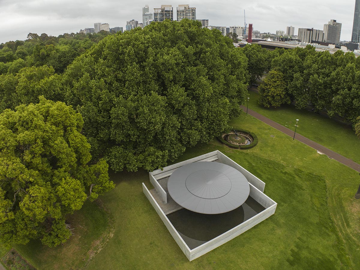 Tadao Ando unveils MPavilion creating