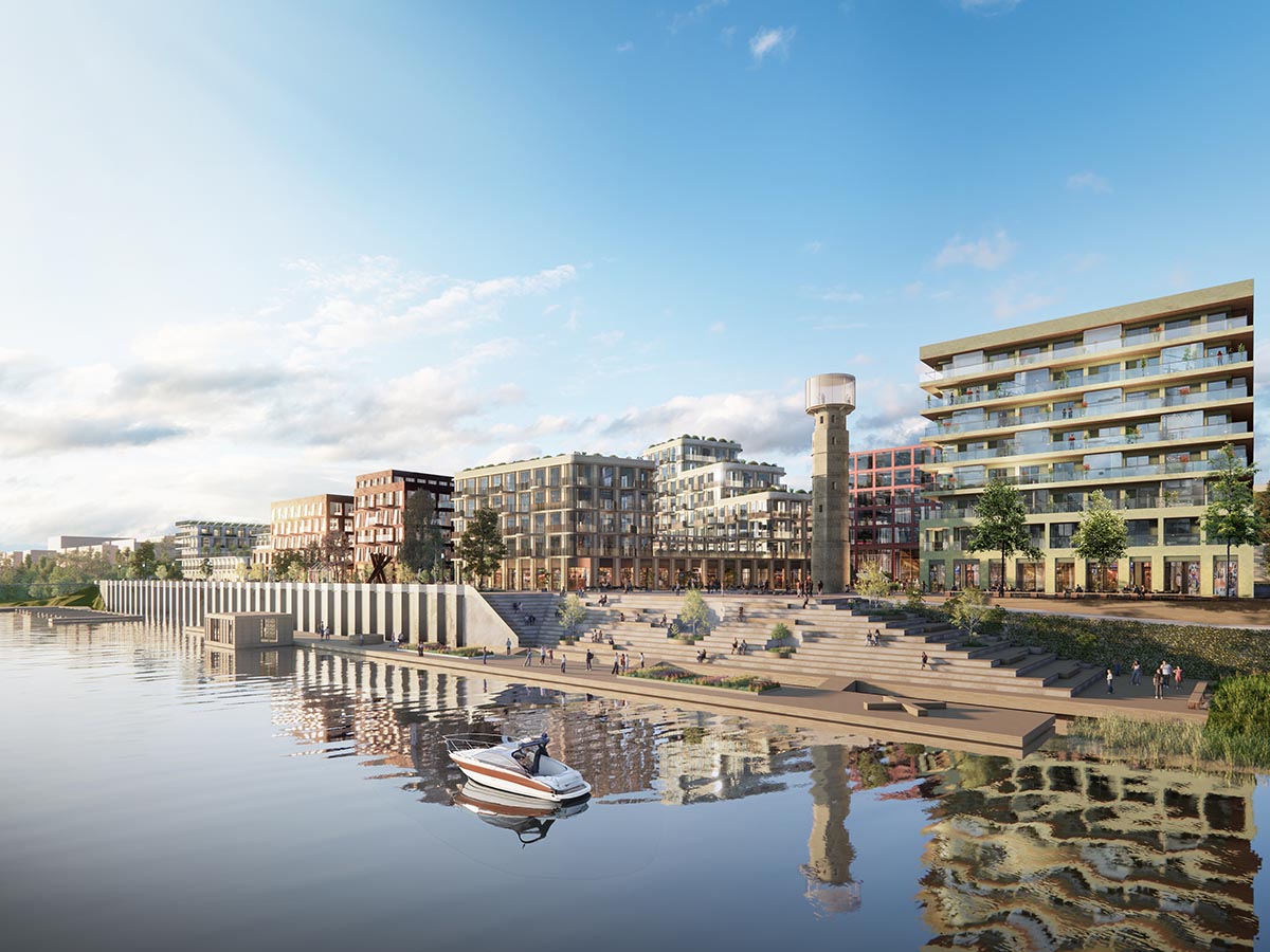 Barcode Architects selected for Riverfront District in Kaunas, Lithuania