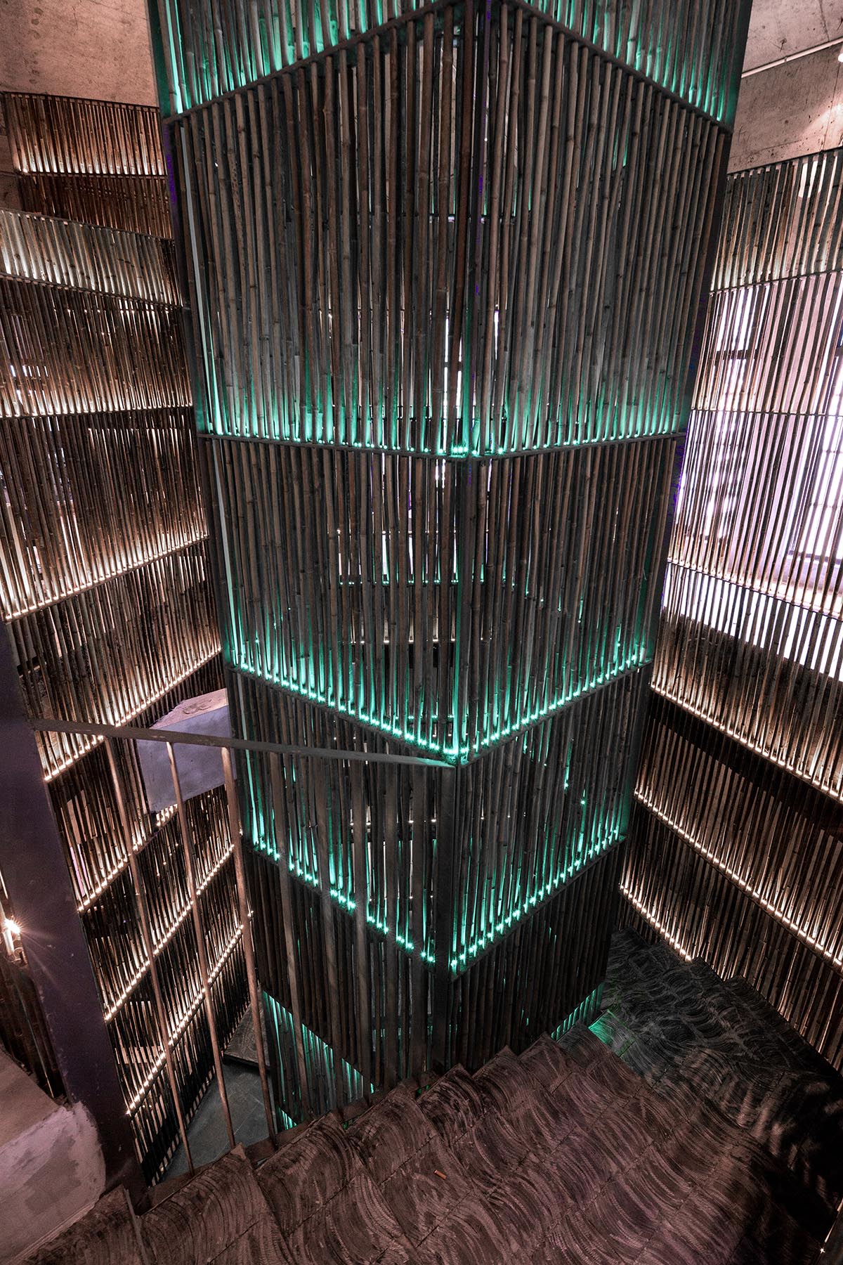 Yiduan Shanghai International Design completes new restaurant with separated bamboo rooms in China