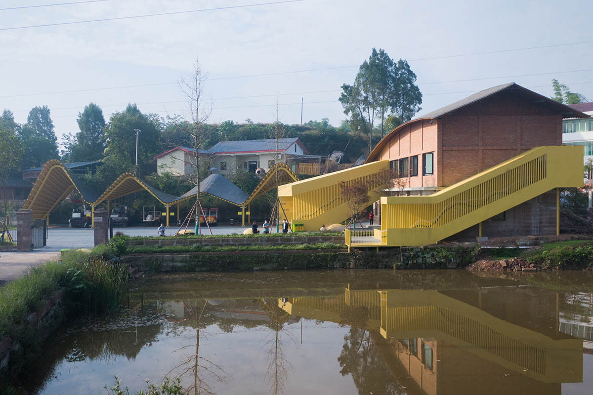 Archermit transforms former veterinary station into an agricultural talent center in Anyu, China 
