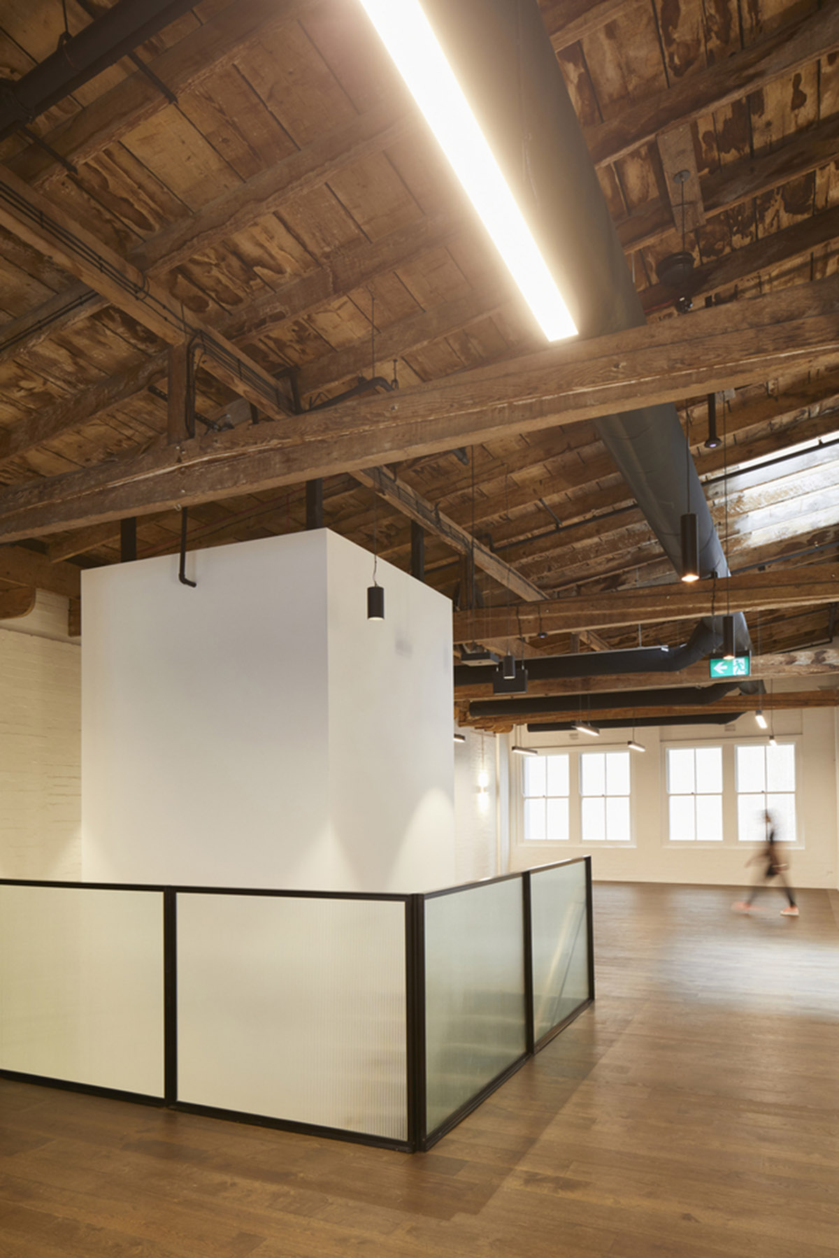 Make Architects adds copper-clad staircase to a new boutique office in Haymarket