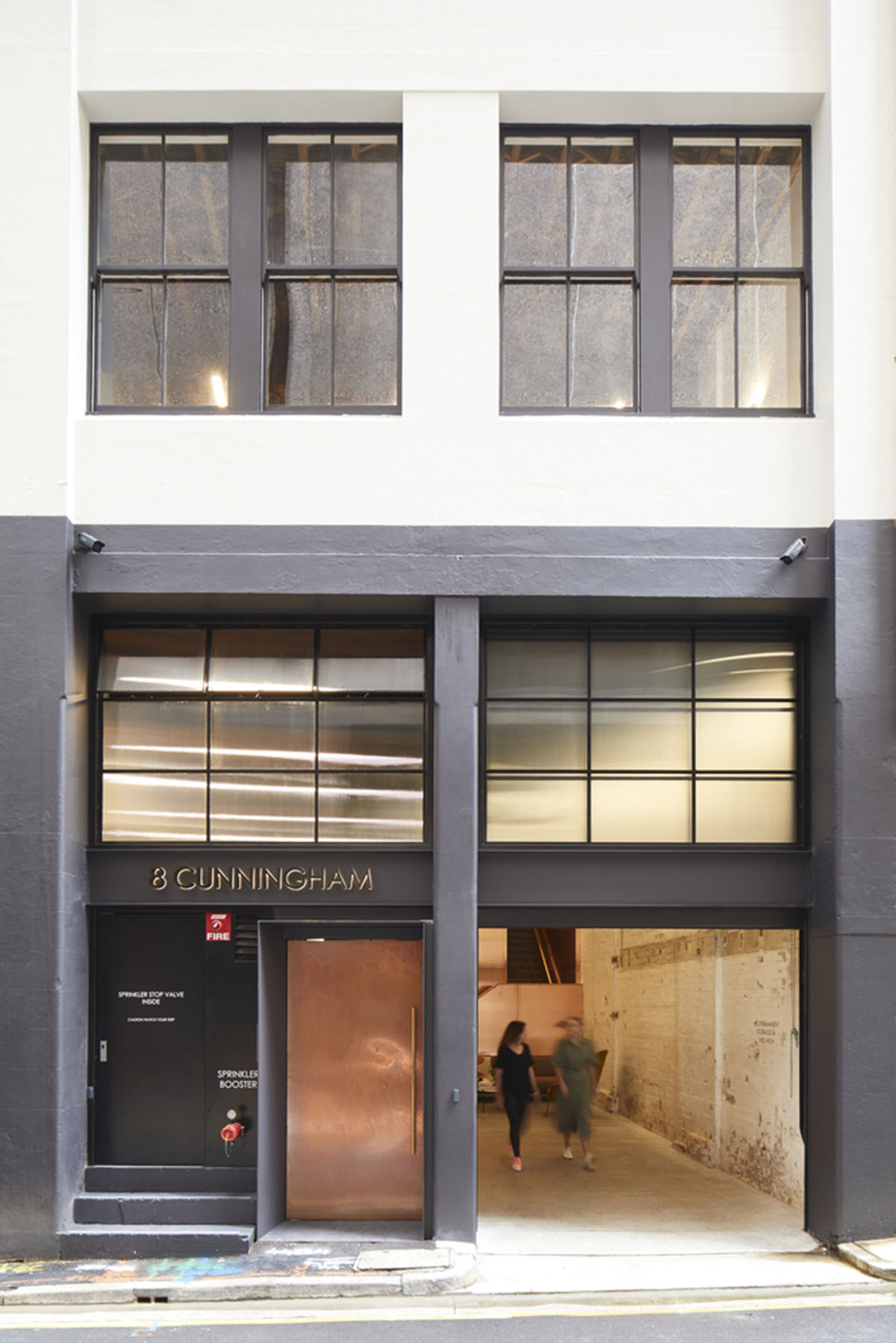 Make Architects adds copper-clad staircase to a new boutique office in Haymarket