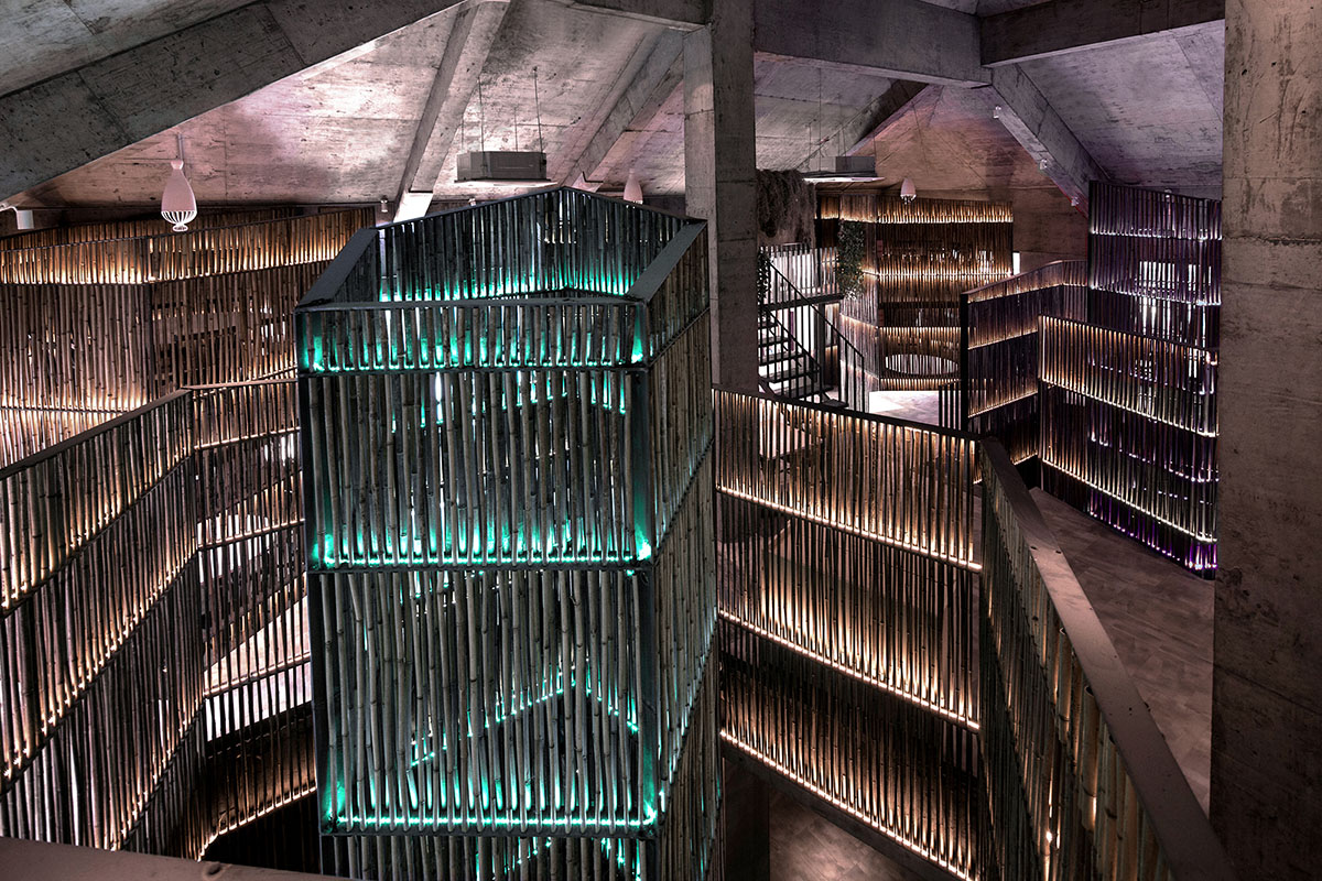Yiduan Shanghai International Design completes new restaurant with separated bamboo rooms in China