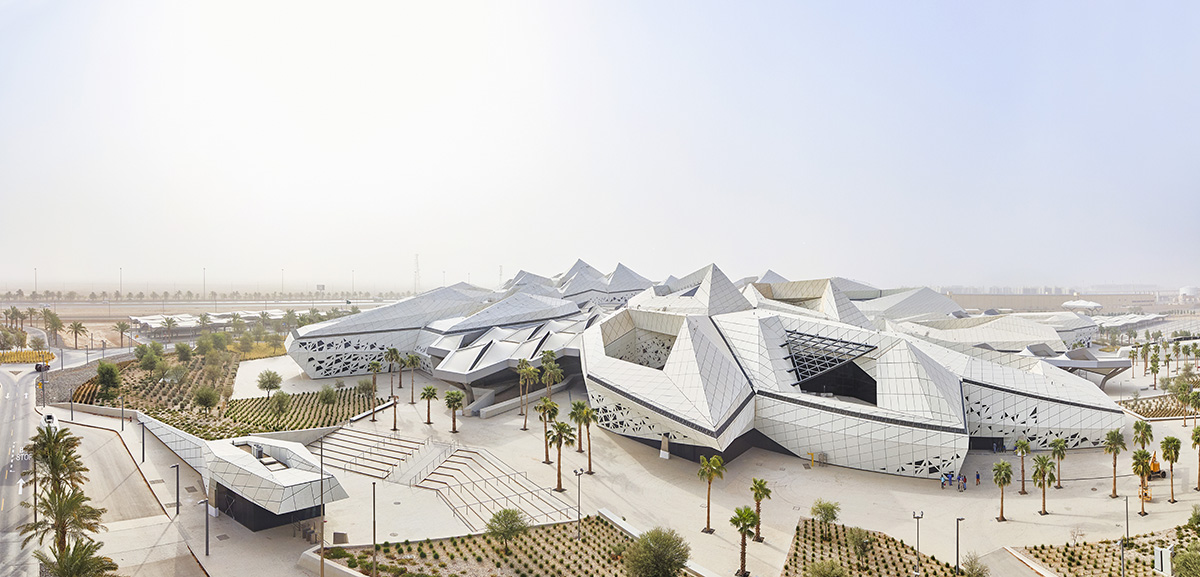Zaha Hadid Architects completes honeycomb-shaped Research Centre in Riyadh