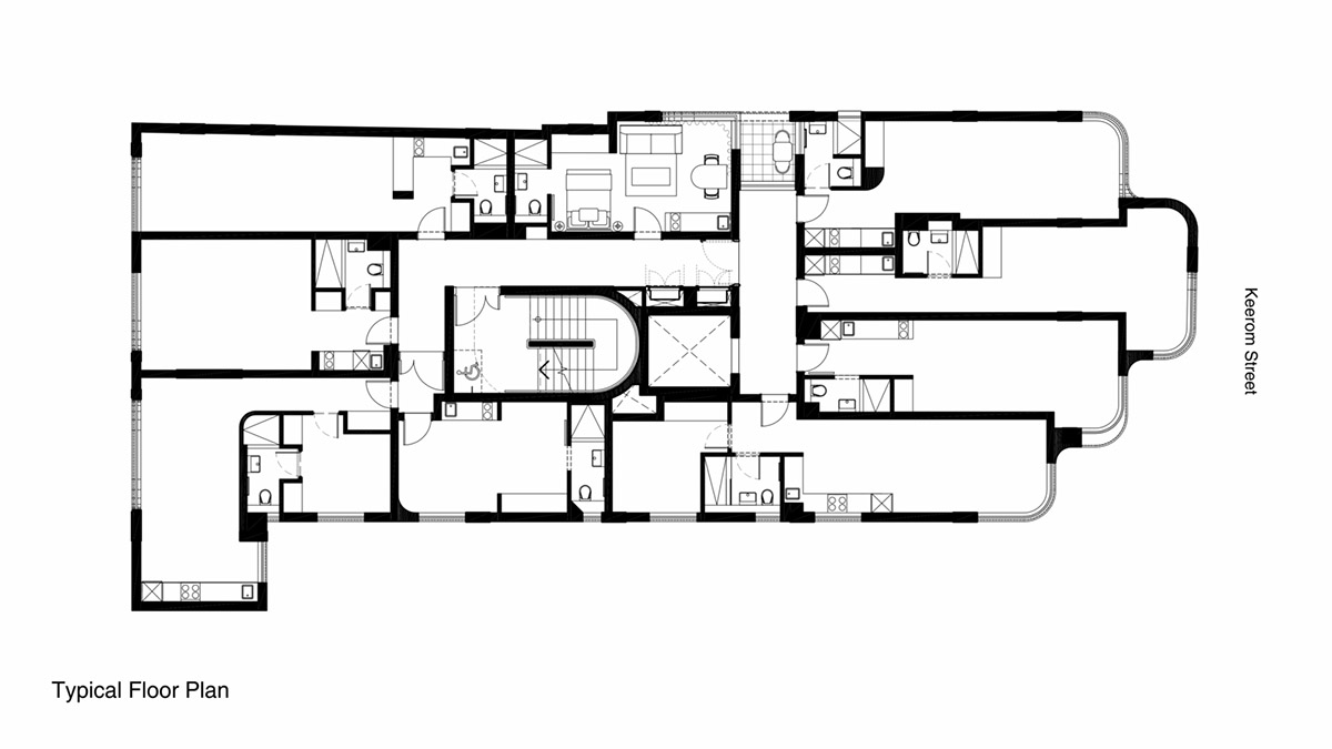 Robert Silke & Partners designed apartment that features 