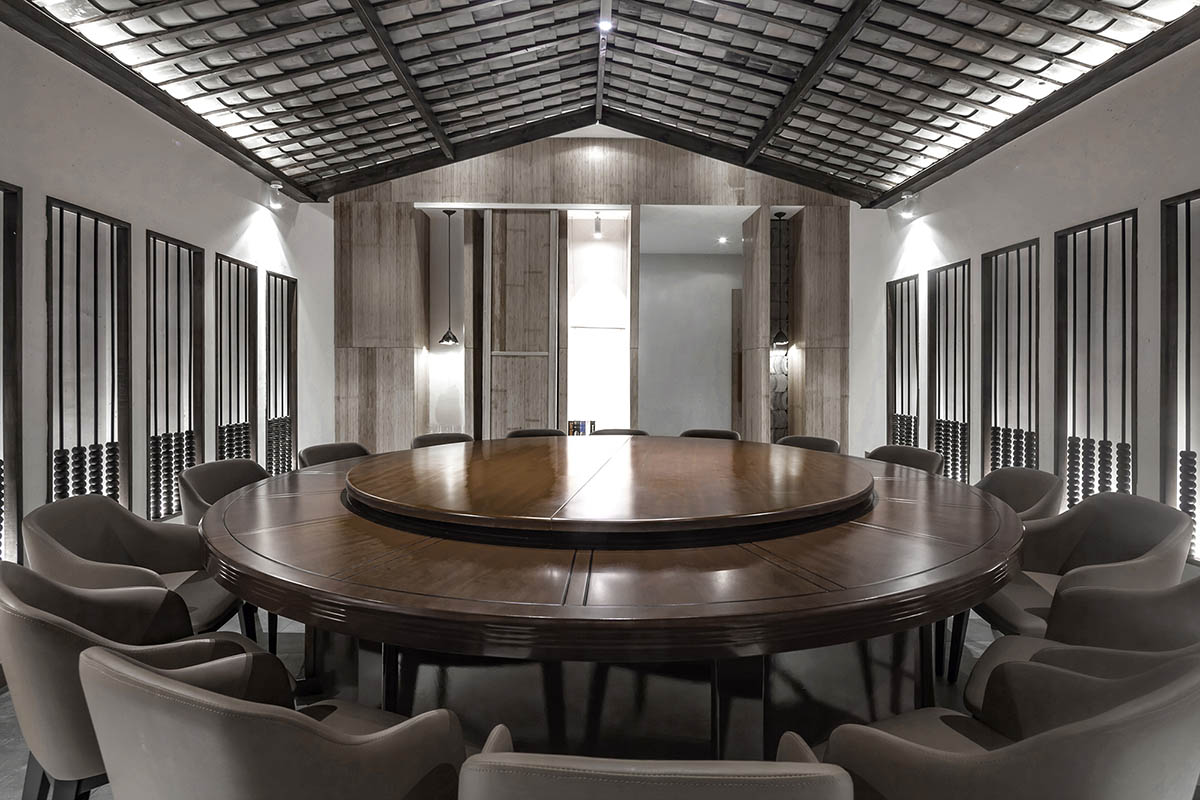 Yiduan Shanghai International Design completes new restaurant with separated bamboo rooms in China