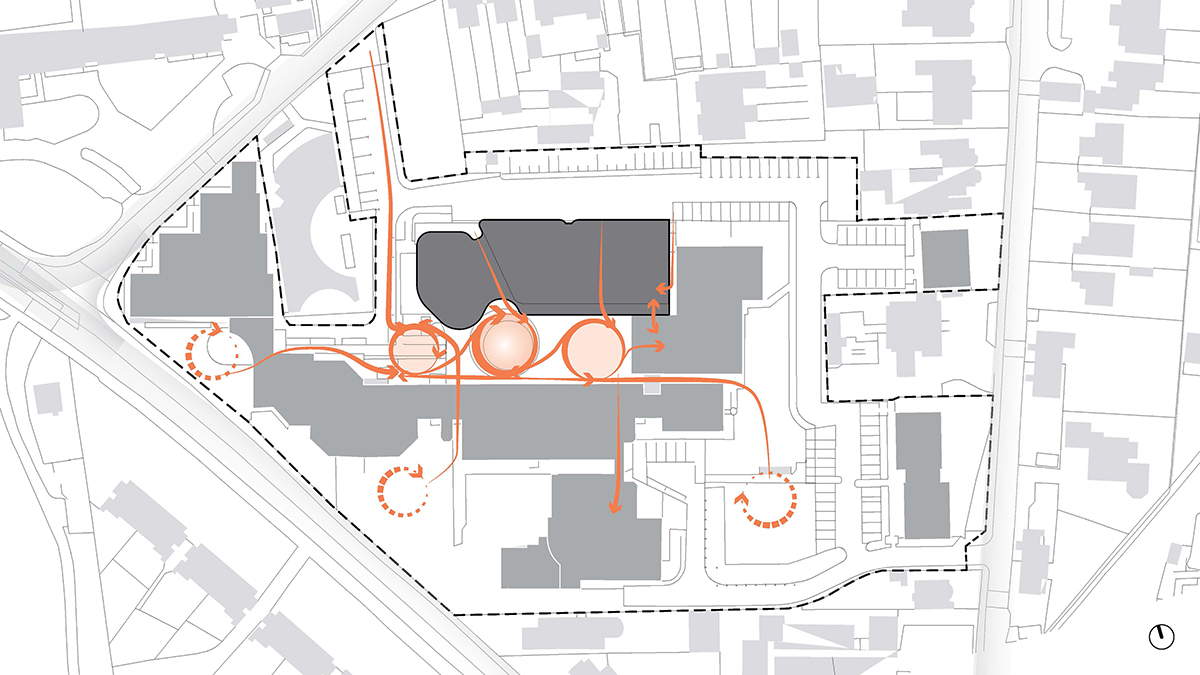 UNStudio designs new Business School with island-like volumes at UCA Epsom