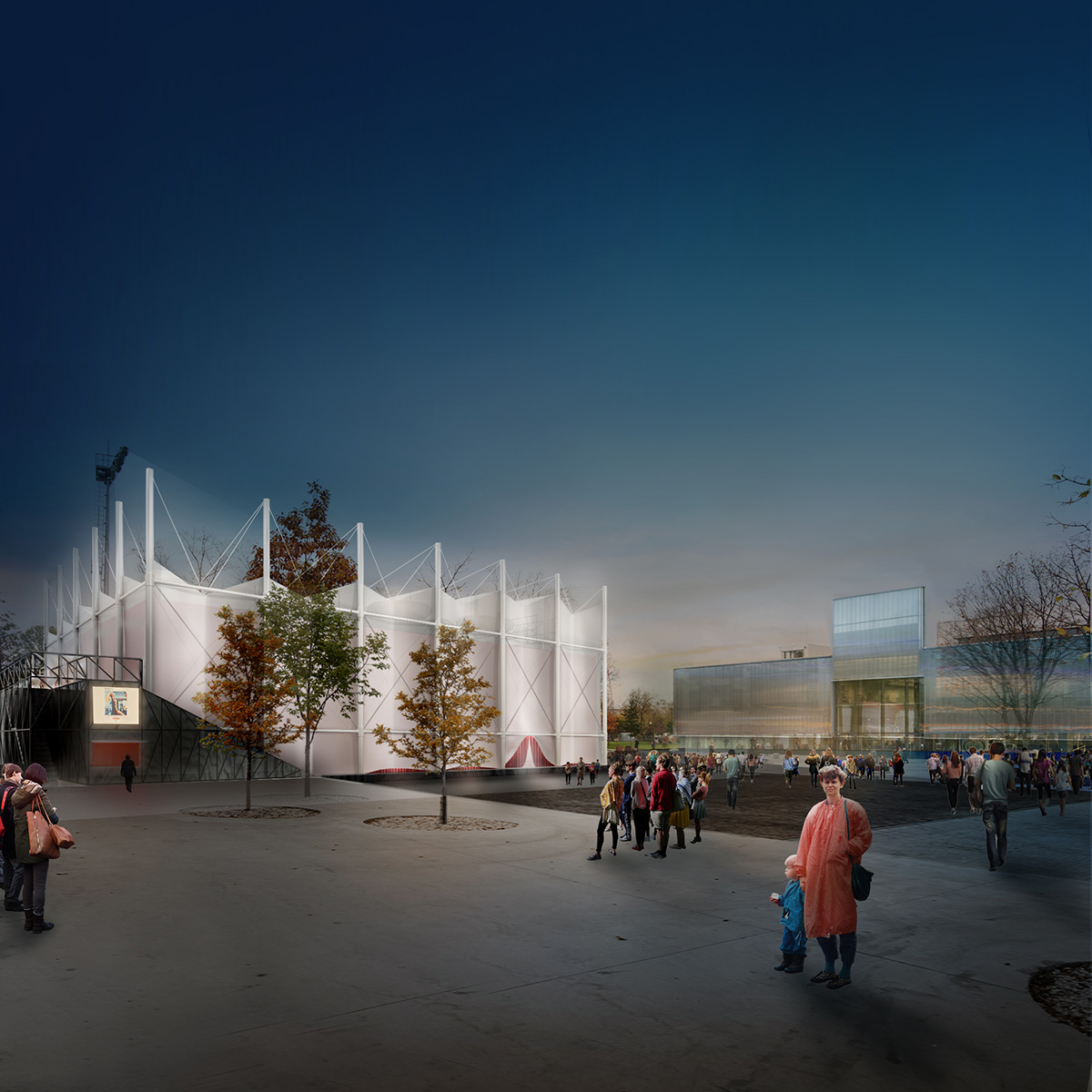 SNKH studio selected to design 2020 Garage Screen Summer Cinema in Russia