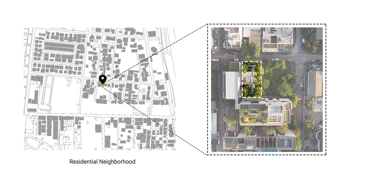 Shma Company Limited built residence that features bulging mini forest from its facade in Thailand