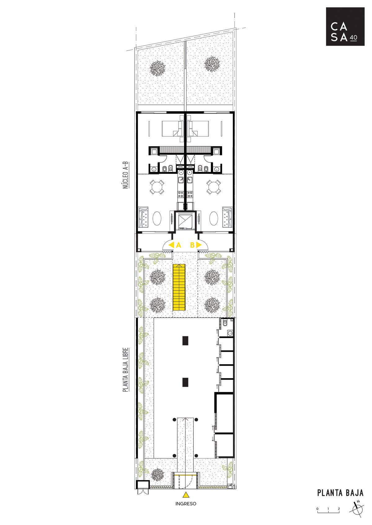 Quaranta & Coraglio Arquitectos completes Casa 40 Building in Cordoba