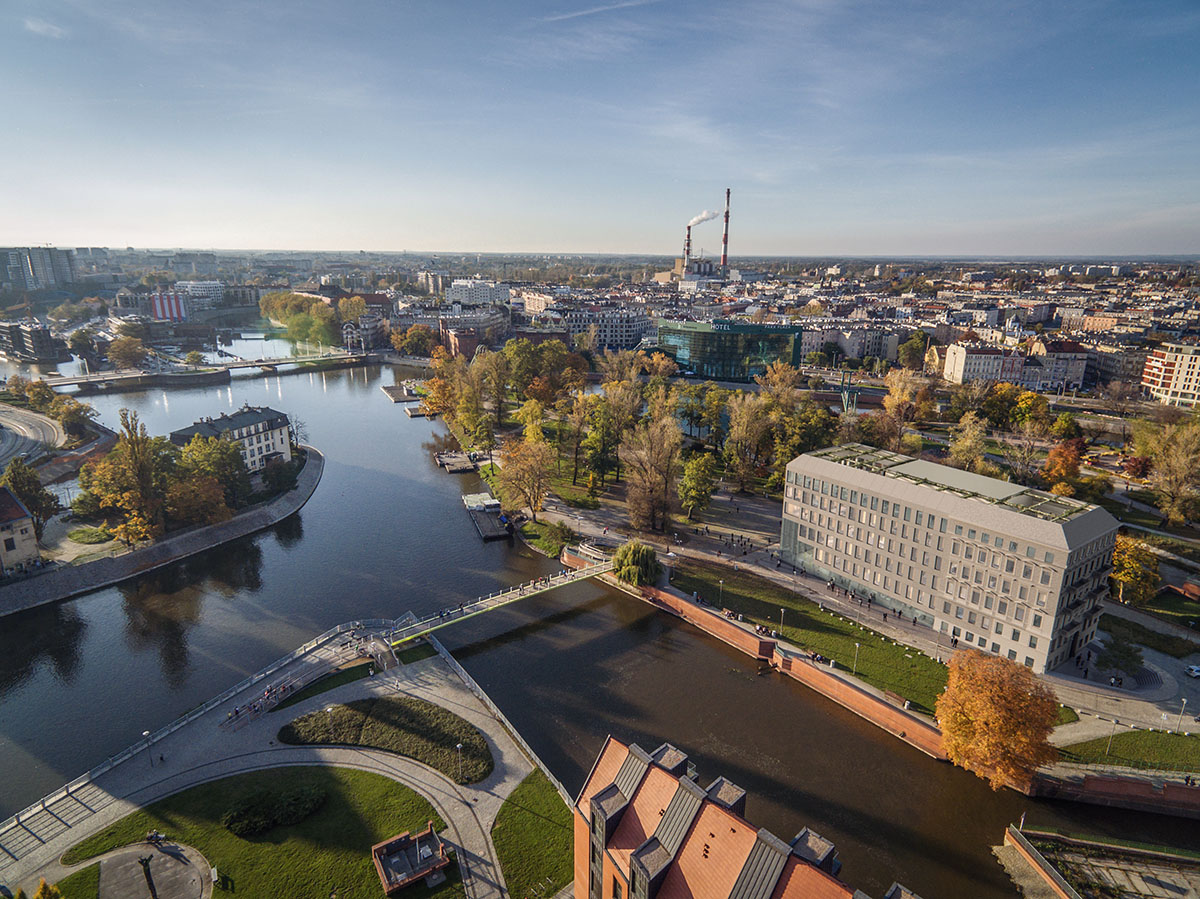 MVRDV to renovate and expand heritage listed building on an Island in Wrocław