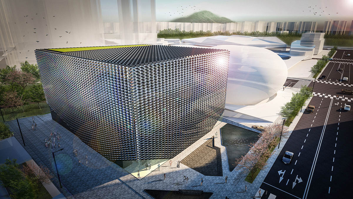 AIDIA STUDIO unveils design for Seoul Photographic Art Museum that features prismatic facade