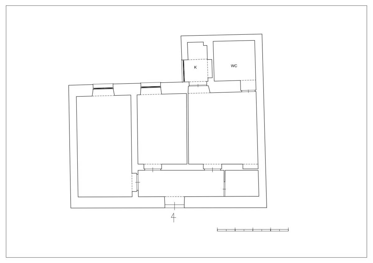 Totem House by STUDIOTAMAT is a rental home presenting cold shades and industrial looking in Rome 