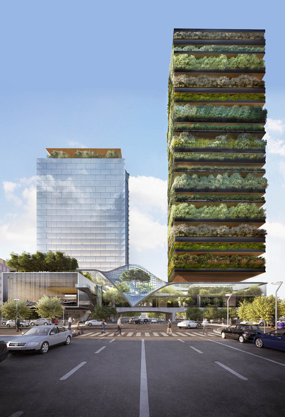 DS+R and Stefano Boeri Architetti win competition to regenerate Pirelli 39 development in Milan