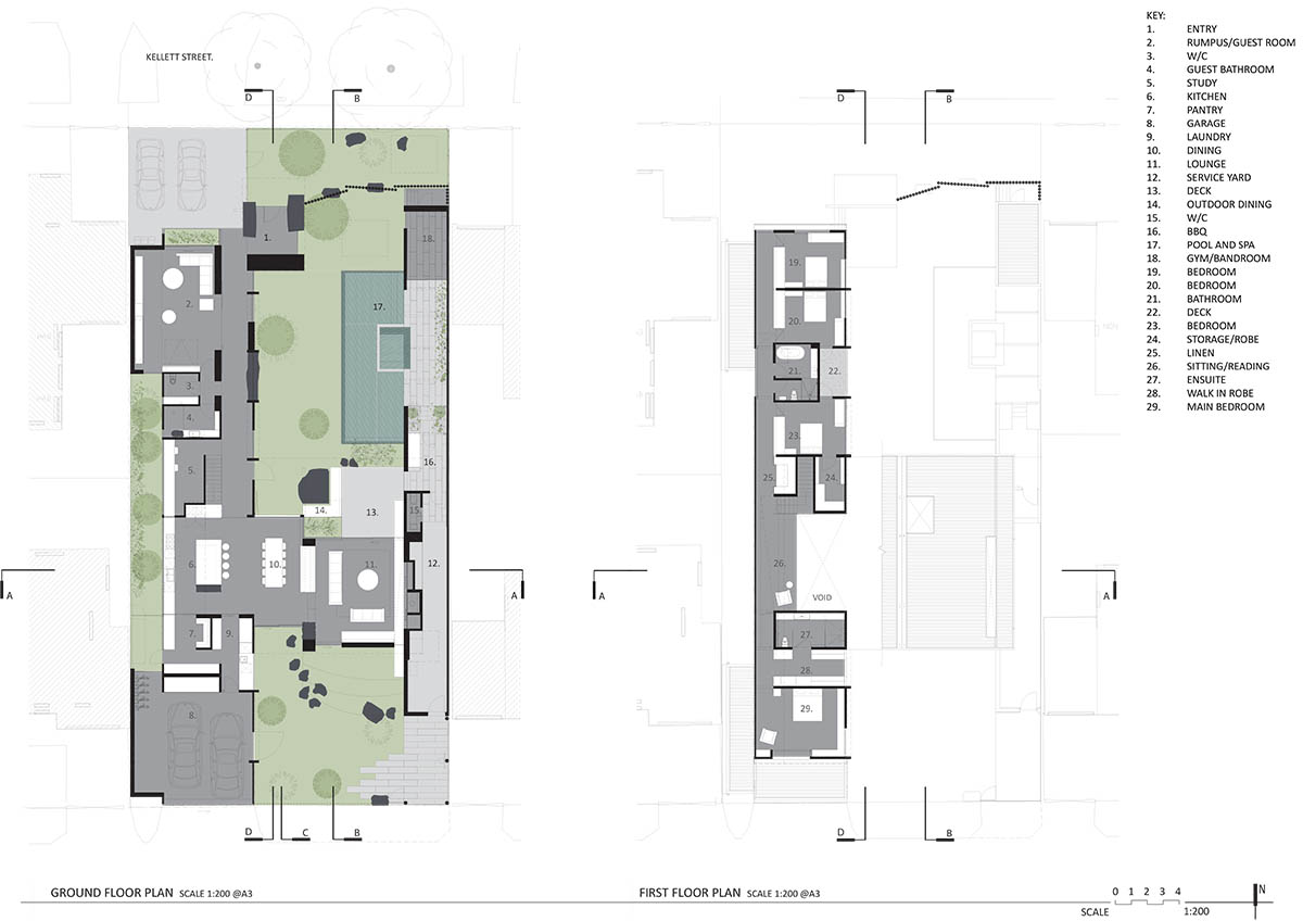 Splinter Society Architecture clads Cornerstone House with blackened timber slats in Australia