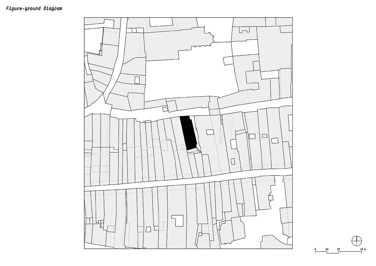 noa* transforms 19th-century workshop house into bohemian-style bistro with deep alcoves in Italy