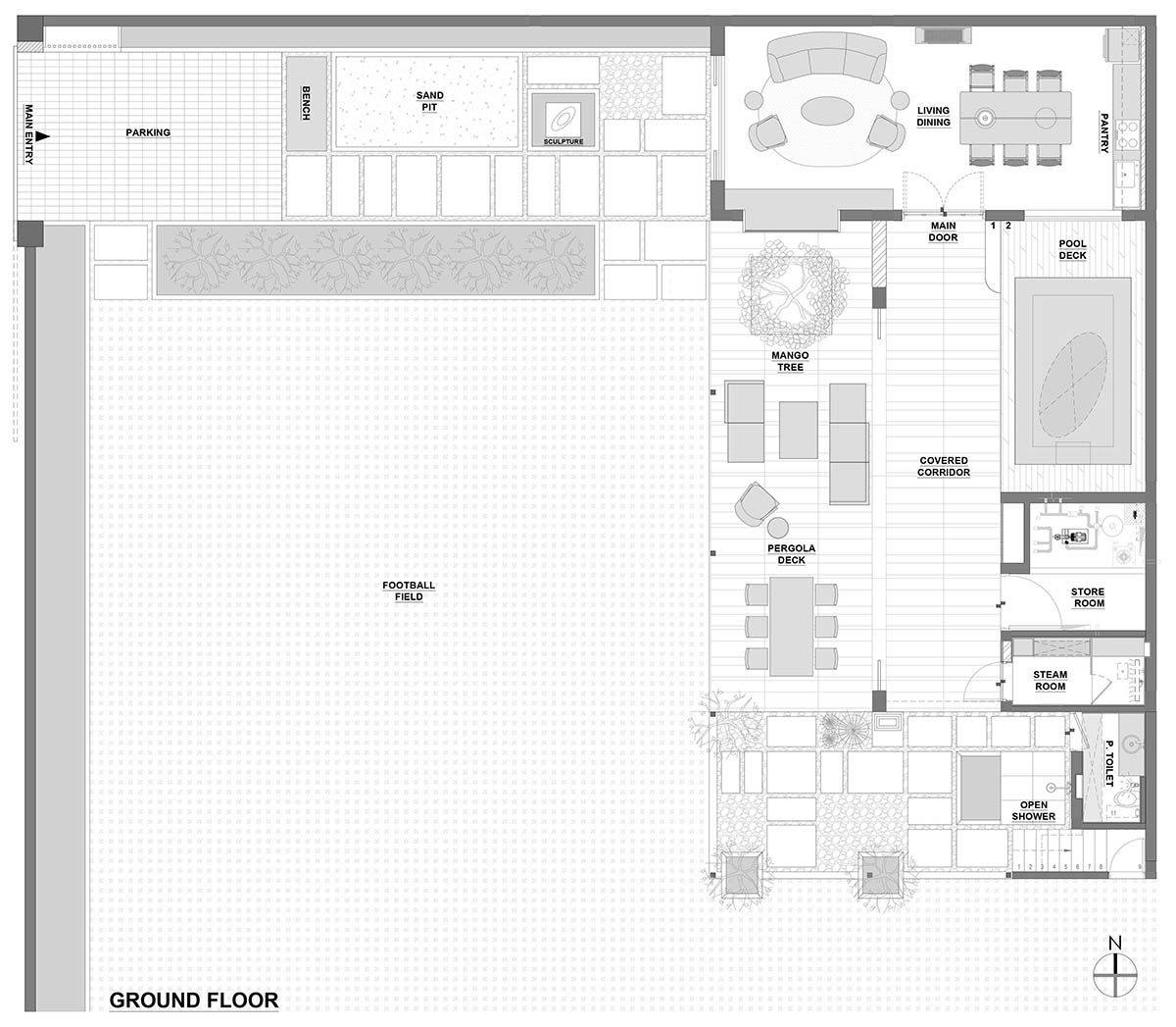 Studio Dashline maakt Terra Casa met minutieuze details om te ontsnappen aan de chaos van het stadsleven 