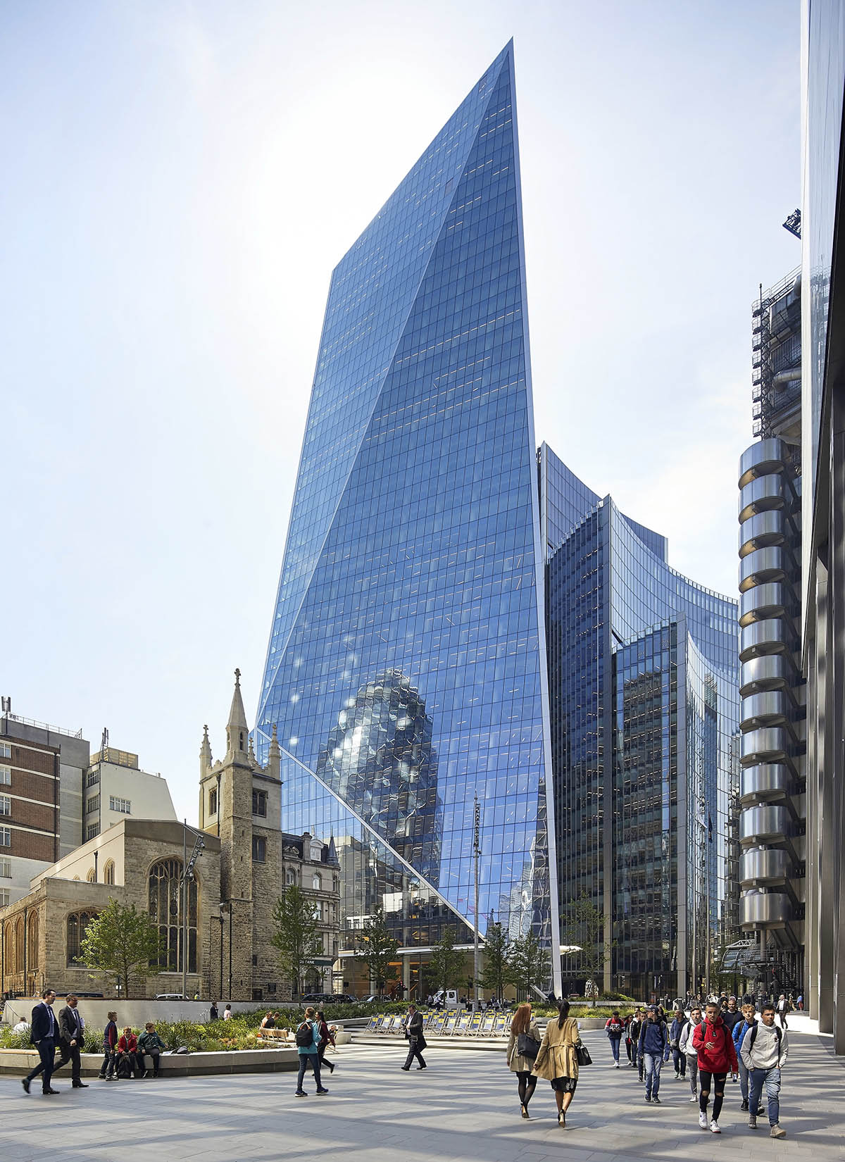 KPF completes origami-like Scalpel skyscraper in the heart of London