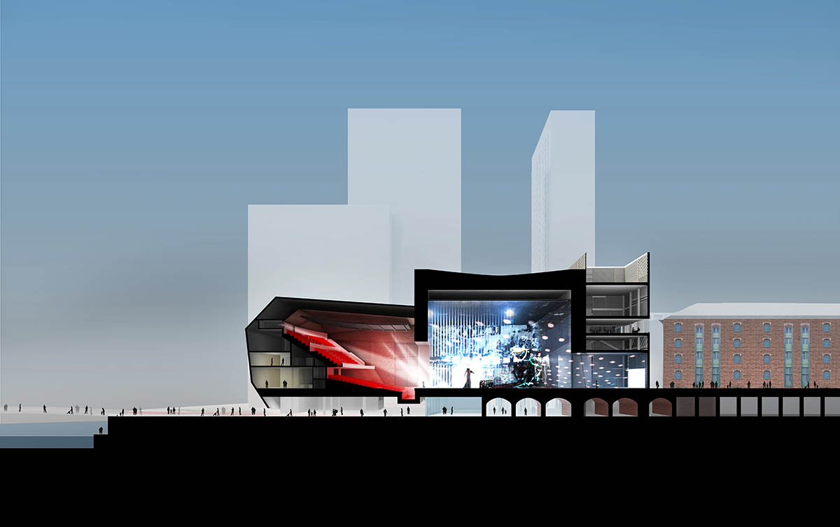 OMA completes Factory International Aviva Studios with flexible performance spaces in Manchester