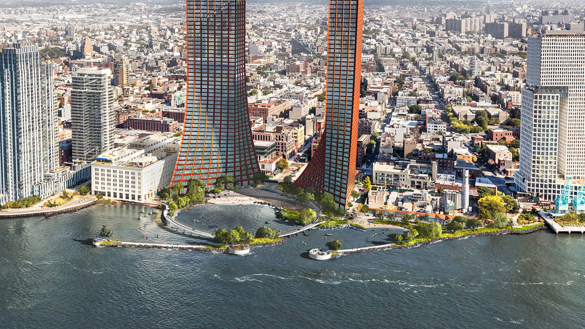 BIG and Field Operations design River Street Waterfront Masterplan in Brooklyn