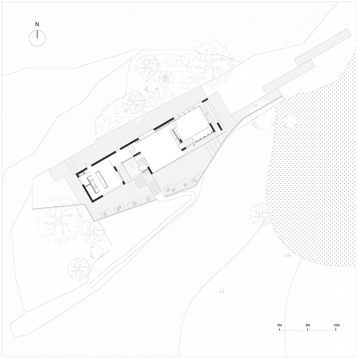 Fon Studio completes Donghulin Guest House on a hillside in Beijing