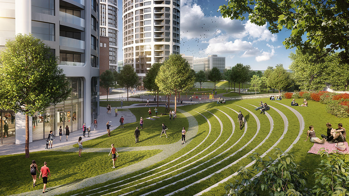 Construction work started on ZHA’s Sky Park in Bratislava