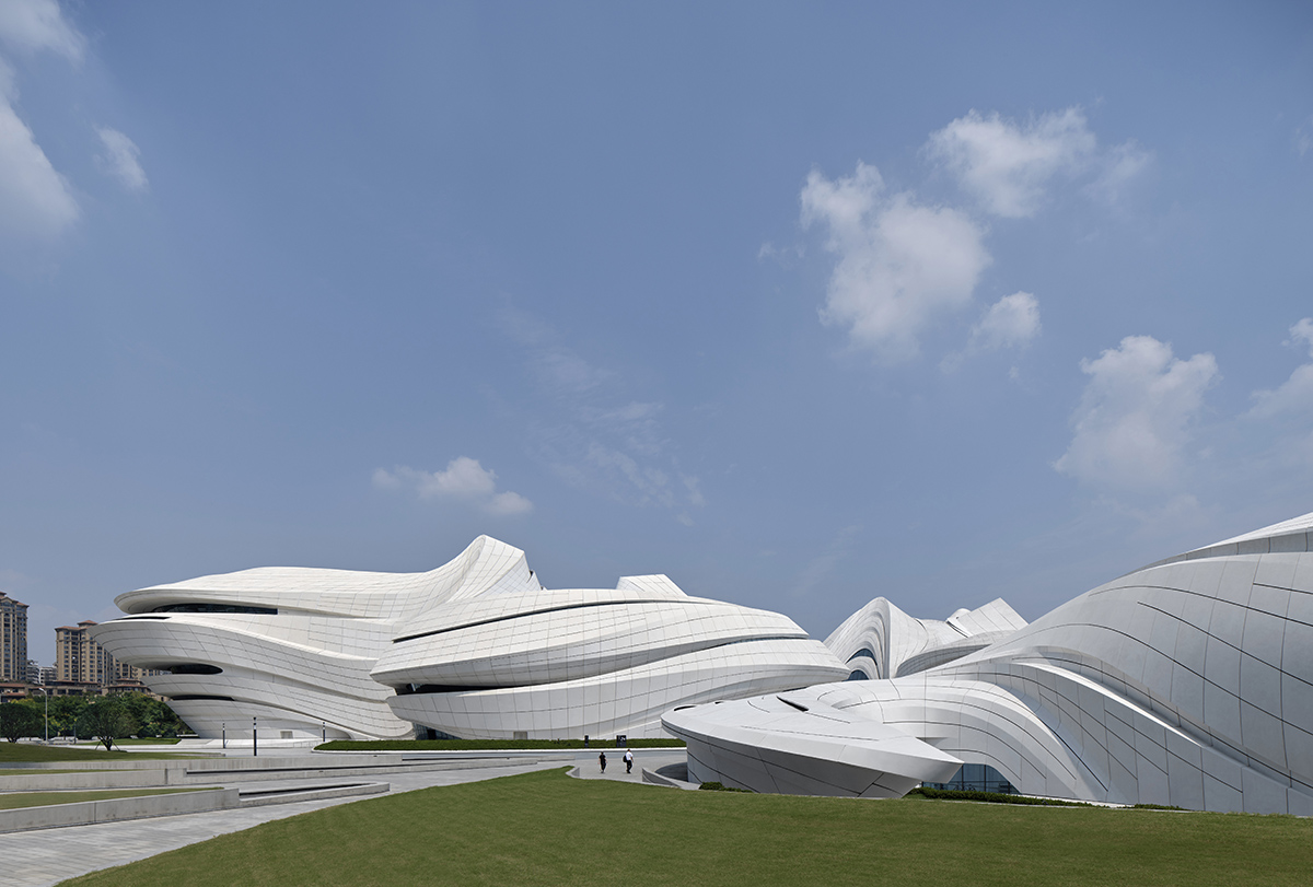 Zaha Hadid Architects completes sinuous culture and arts centre derived from pedestrian routes