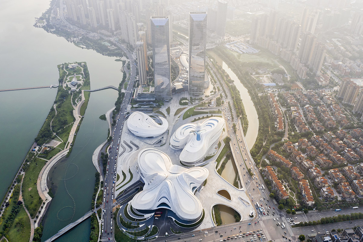 Zaha Hadid Architects completes sinuous culture and arts centre derived from pedestrian routes