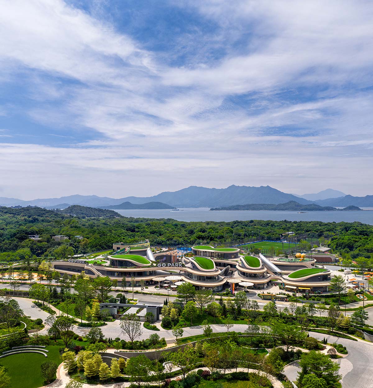 Zaha Hadid Architects completes a new community sports and leisure hub in Hong Kong