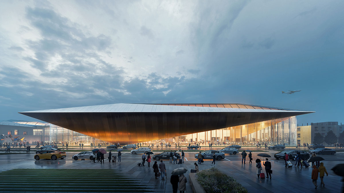 Zaha Hadid Architects selected to design the new arrivals terminal at Vilnius Airport