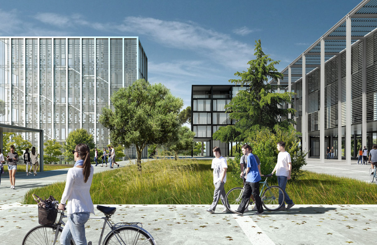 Topotek 1and Labics design new masterplan for Bio-Medico University of Rome