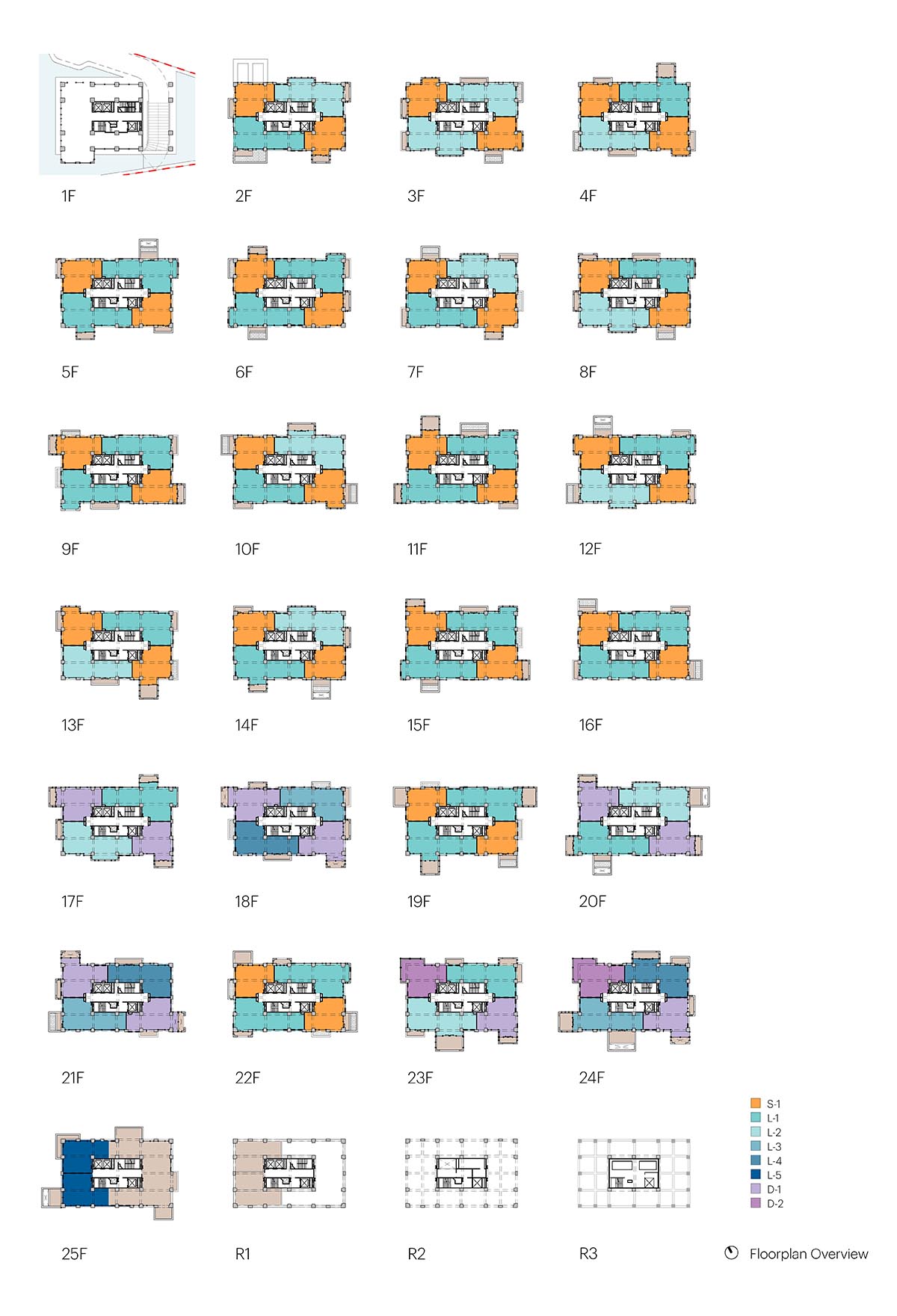 MVRDV creates a catalogue of cantilevers to go outside the box for residential tower in Tianmu