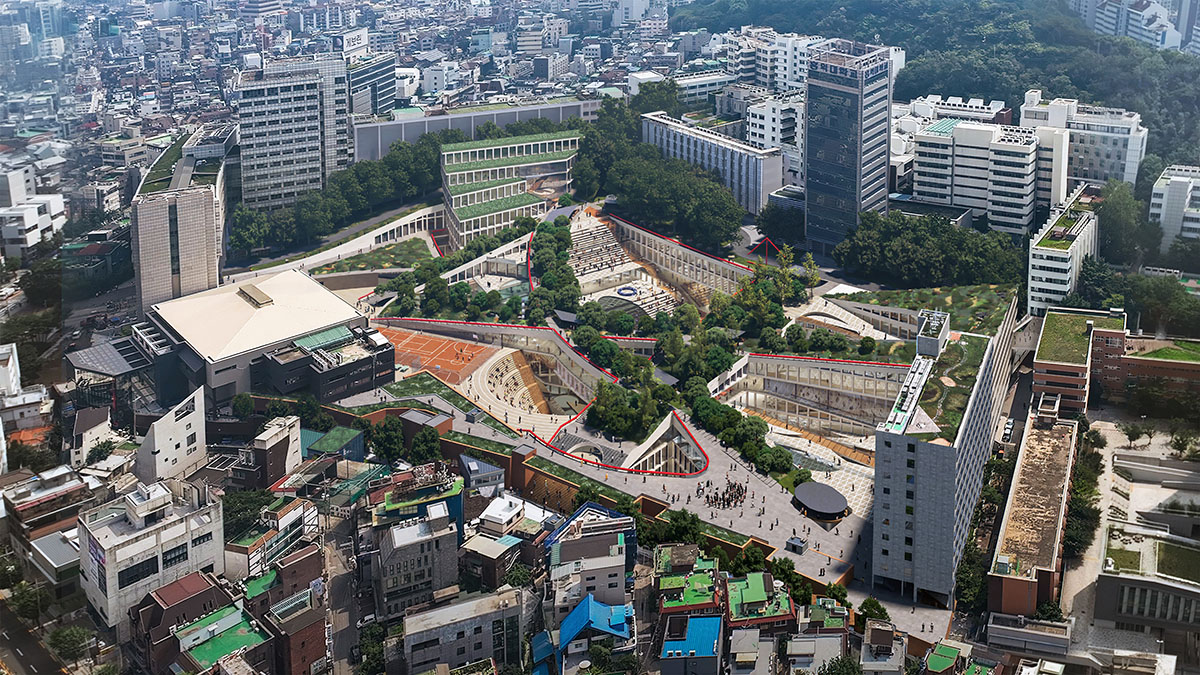 OMA to expand Hongik University campus as