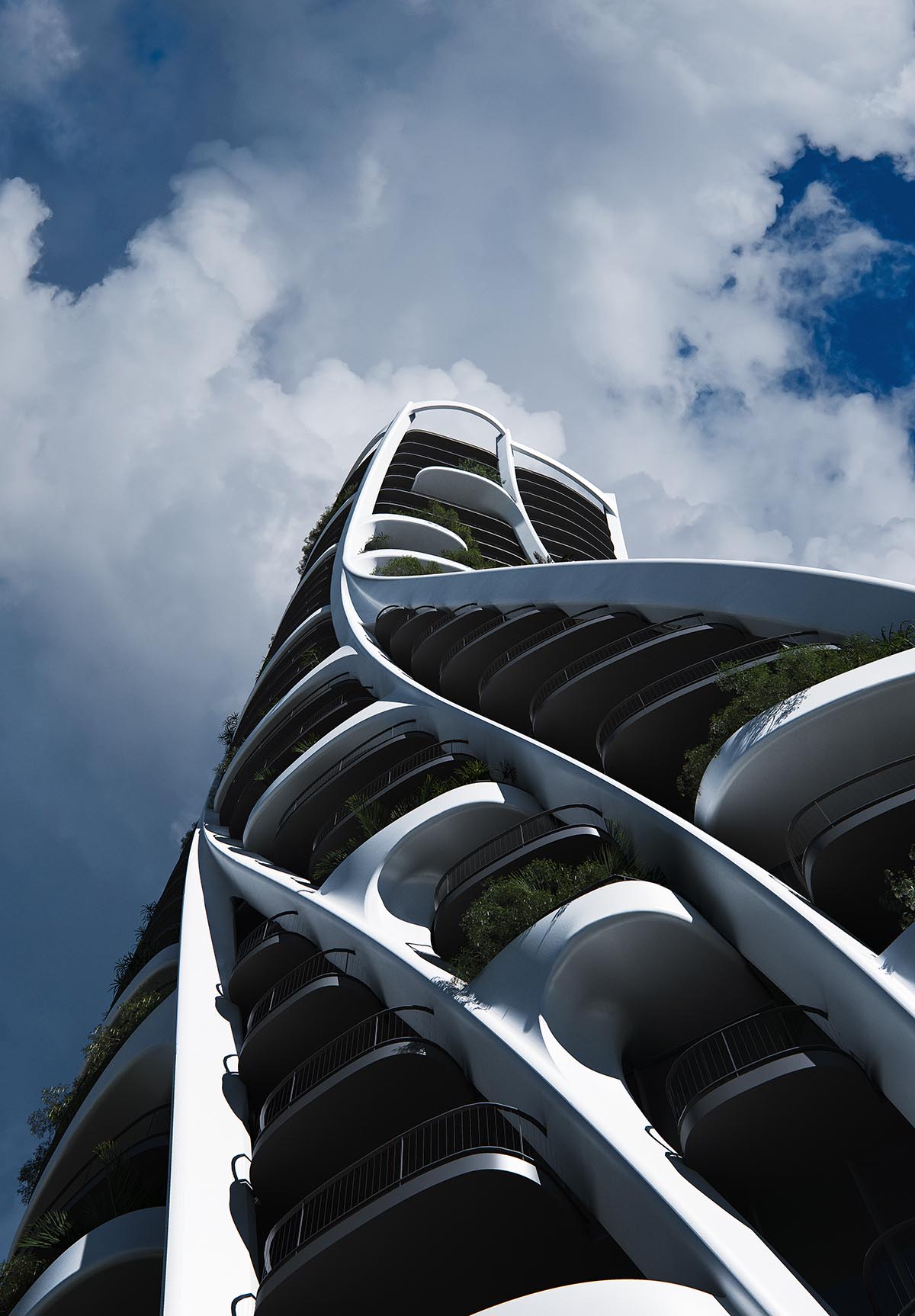 MAD unveils its twisting mixed-use Qondesa tower, set to become Quito’s tallest building