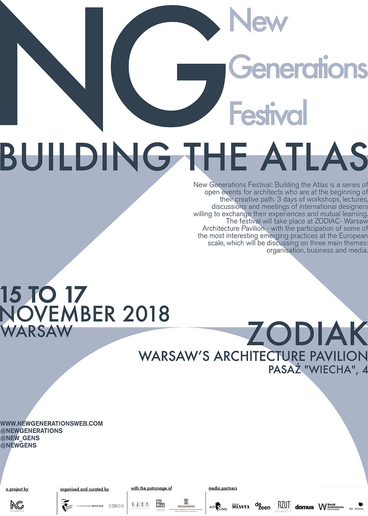 New Generations Festival 2018: Building the Atlas will explore three main themes in Warsaw