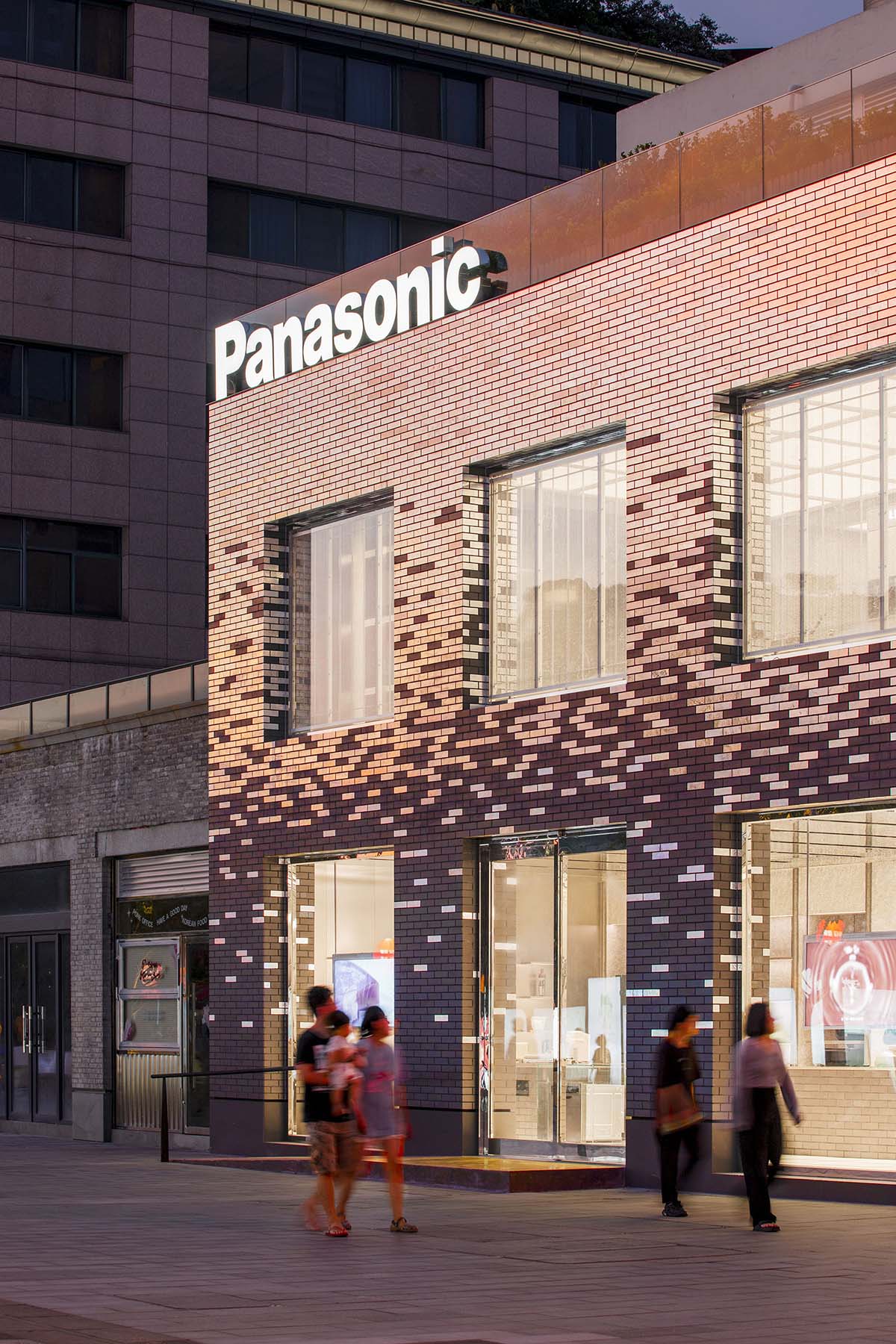 Say Architects designs Panasonic flagship store with hand-plated silver bricks in Hangzhou