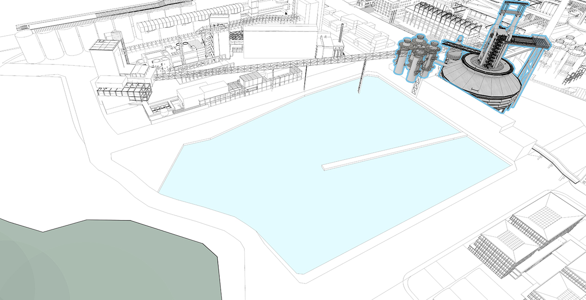 CCTN Design Announced a Scheme for the Museum of Regeneration of Shougang No. 3 Blast Furnace