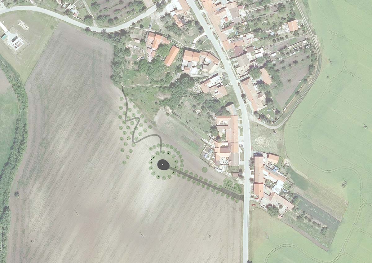 RCNKSK uses wood and quarried stone for chapel in Nesvačilka