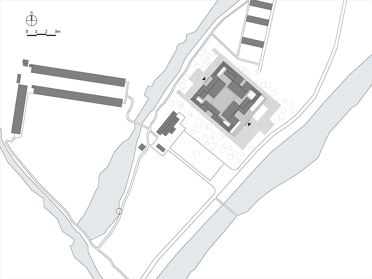 Arch Studio wraps this Organic Farm with translucent pc boards to easy food processing