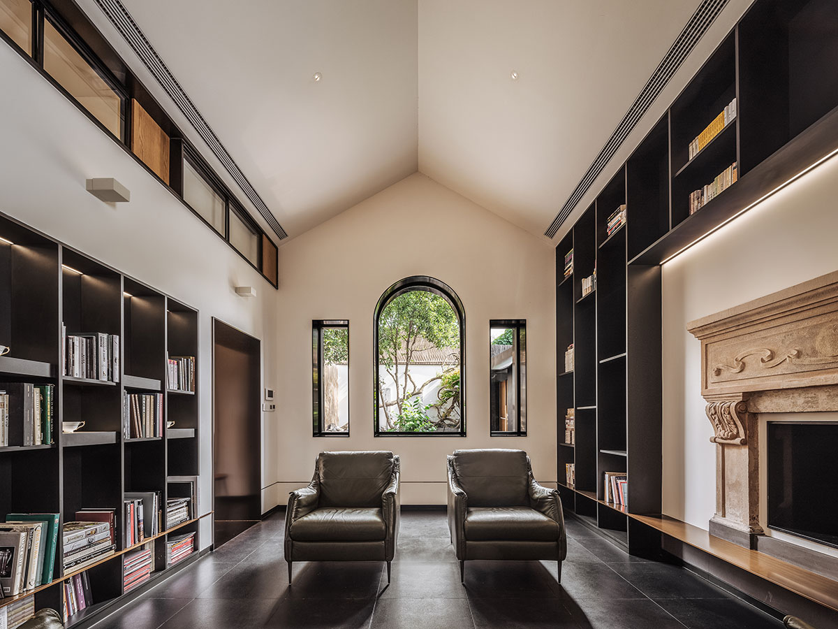 Wutopia Lab designs Hiding House featuring a micro Chinese garden in Shanghai