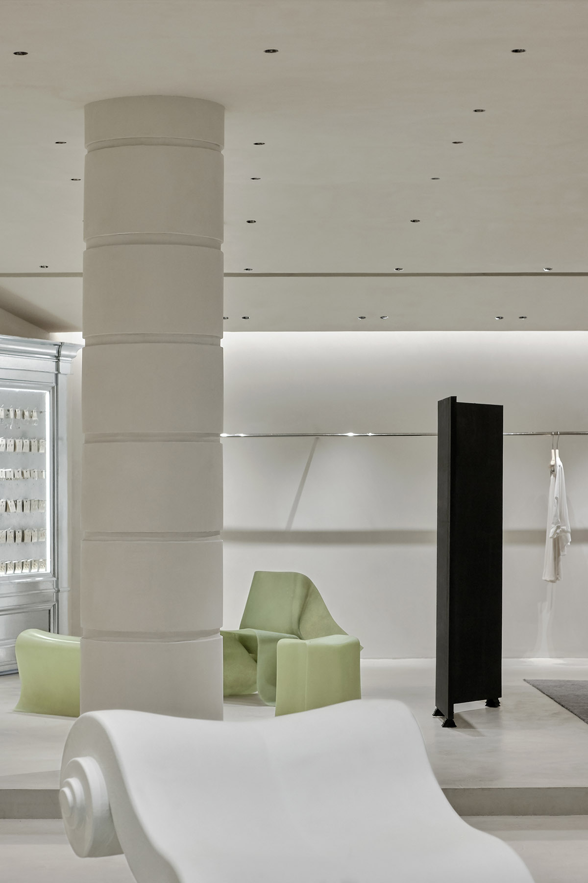 One Fine Day Studio & Partners creates grey-toned interiors for Maó store in Guangzhou