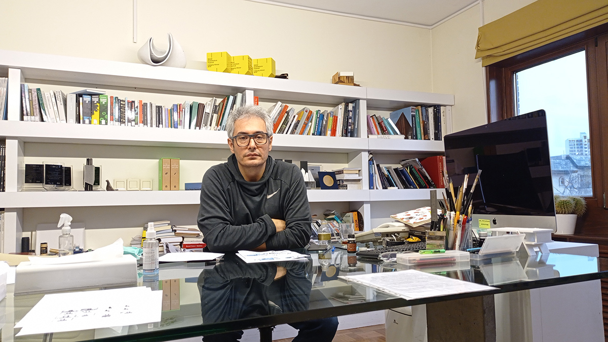 An interview with Alireza Taghaboni about Sadra Civic Center by Next Office